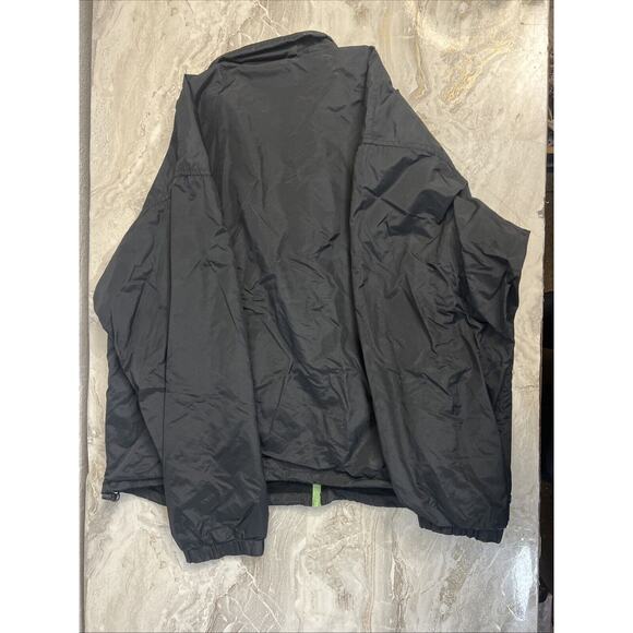 Vintage Wendy’s Employee Work Jacket 1990’s‎ Y2K Nylon Size 2 XL Black Rare - Picture 6 of 6
